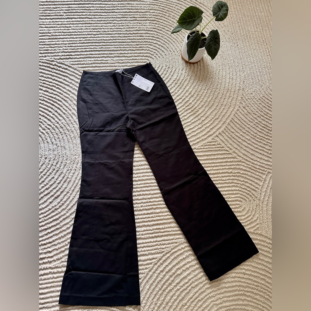 & Other Stories - BRAND NEW Black Flared Pants